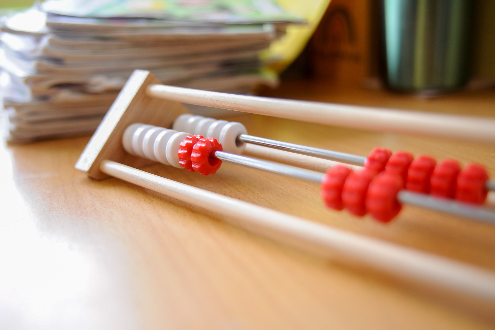 Picture of an abacus